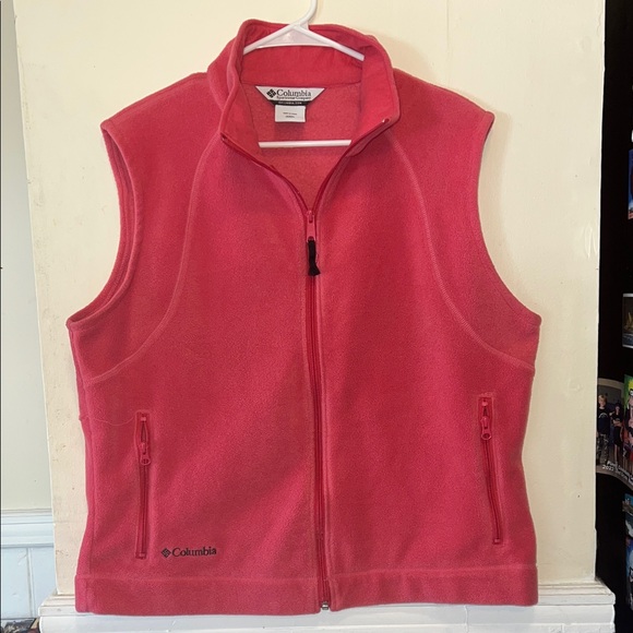 Columbia Fleece Vest Women's Med Hot Pink Gorpcore Outdoor Cabin Chic Ski
Hiking - Picture 1 of 14
